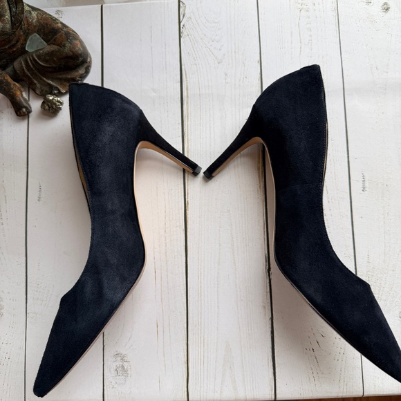 Sam Edelman | Black Suede Heels, 3” - Picture 6 of 14